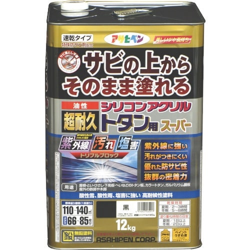 アサヒペン 油性超耐久シリコンアクリルトタン用 1