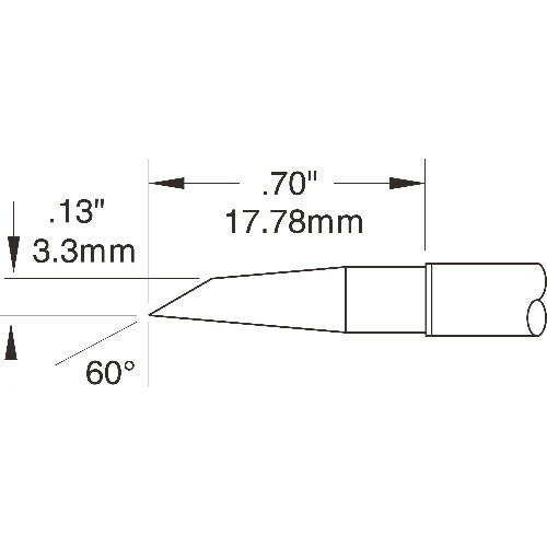 メトカル Metcal MXシリーズ チップカート