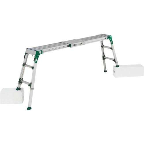 アルインコ 伸縮天板・伸縮脚付足場台