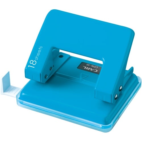 カール 2穴パンチ CPN−18−B ブルー 穿孔