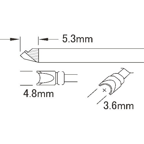 メトカル Metcal MXシリーズ チップカート