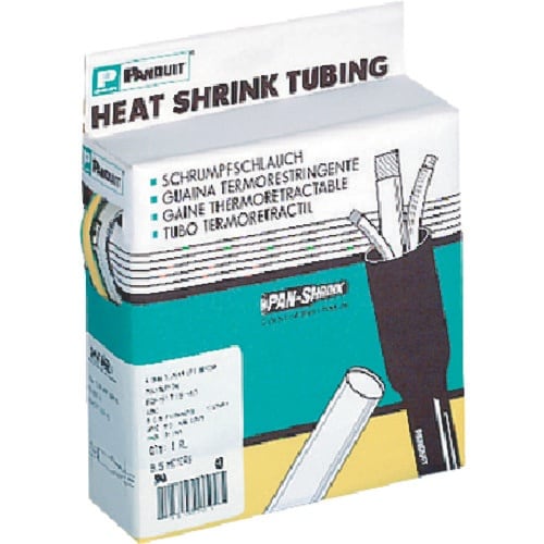 PANDUIT 熱収縮チューブ 標準長尺タイプ 黒
