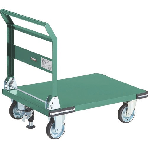 TRUSCO 鋼鉄製運搬車 折りたたみ式 900X