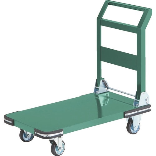 TRUSCO 鋼鉄製運搬車 折りたたみ式 800X