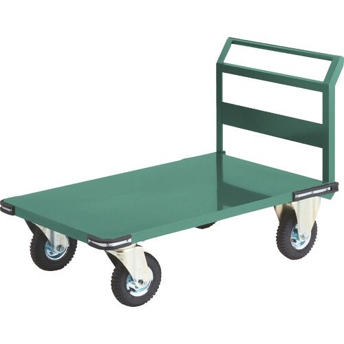 TRUSCO 鋼鉄製運搬車 1200X750 空気