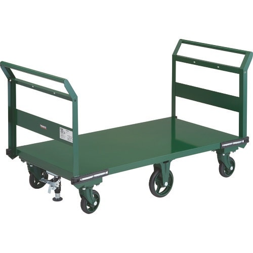 TRUSCO 鋼鉄製運搬車 1400X750 両袖