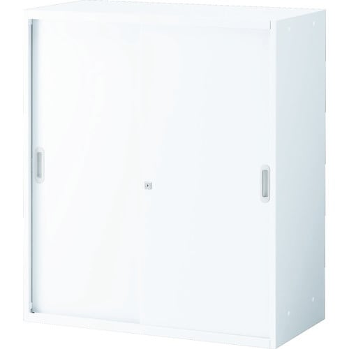 TRUSCO ユニット型壁面書庫 スチール引違い