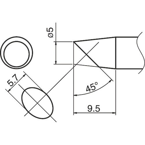 白光 こて先/SSBC5型