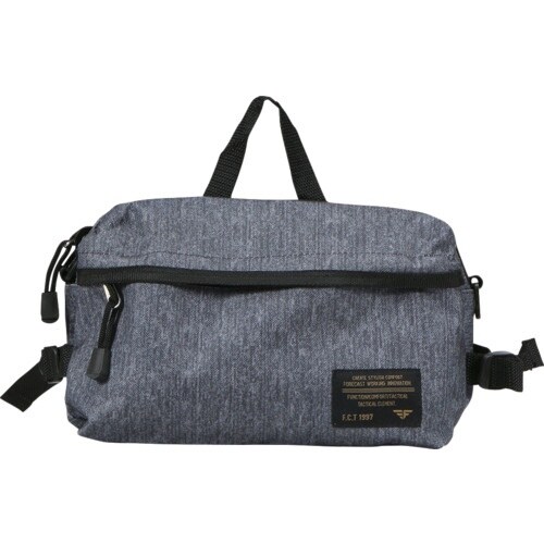 カジメイク 9104 ウエストバッグ Hグレー 2