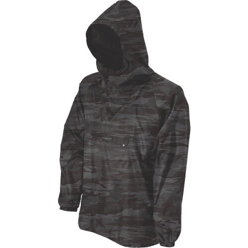 カジメイク 2274 迷彩ヤッケ ブラックカモ 5