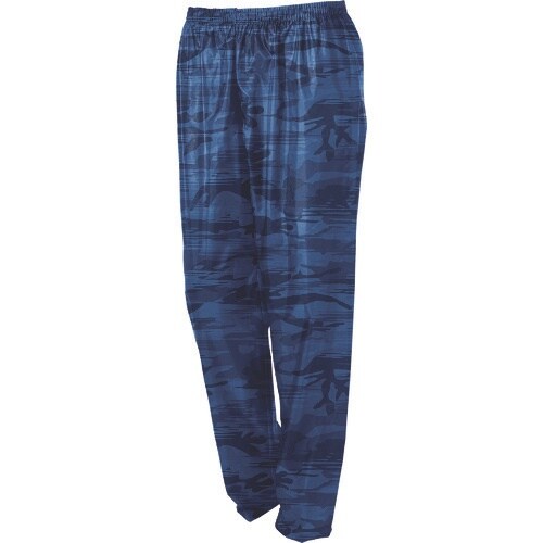 カジメイク 2275 迷彩パンツ ブルーカモ 4L