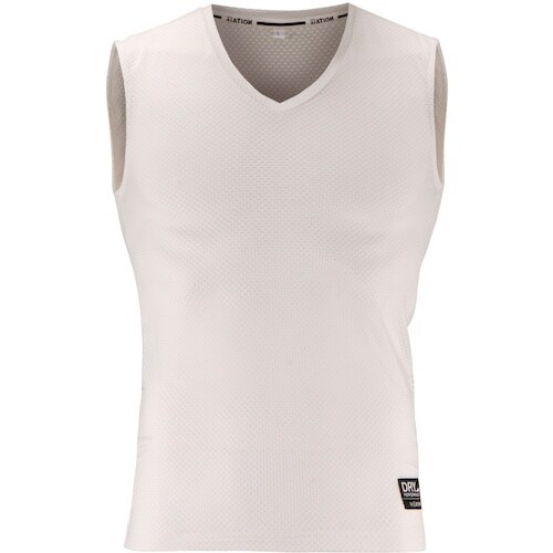 カジメイク 8822 クレーターメッシュVネックノ