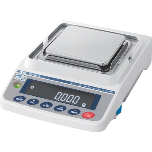 A&D 校正用分銅内蔵汎用天びん GX−1003A