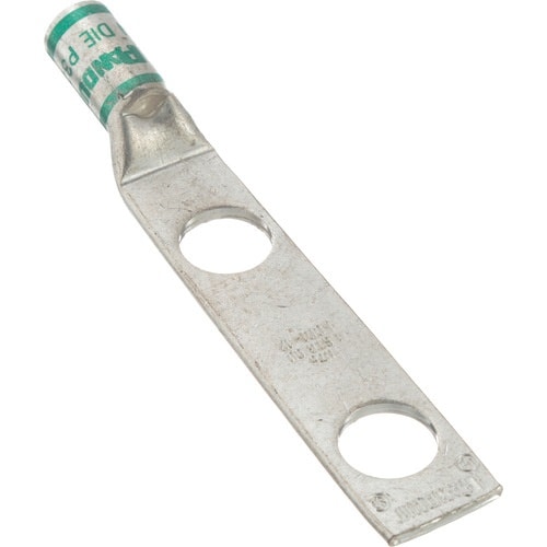 PANDUIT 銅製圧縮端子 穴なし ロング取付板