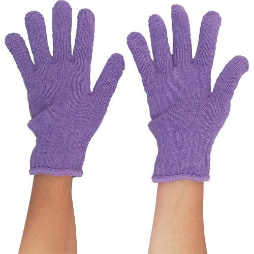 丸和ケミカル パステルカラー軍手 紫