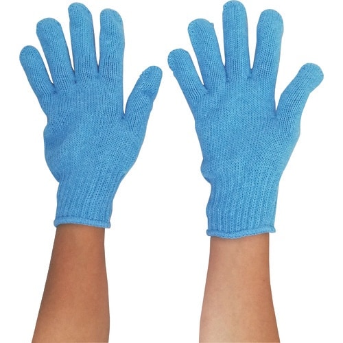 丸和ケミカル パステルカラー軍手 サックス