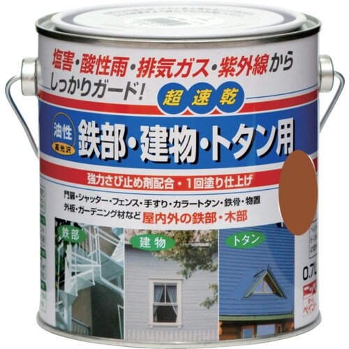 ニッぺ 油性鉄部・建物・トタン用 0.7L ライト