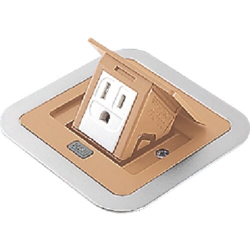 Panasonic F型アップコン角型アース付Nバ