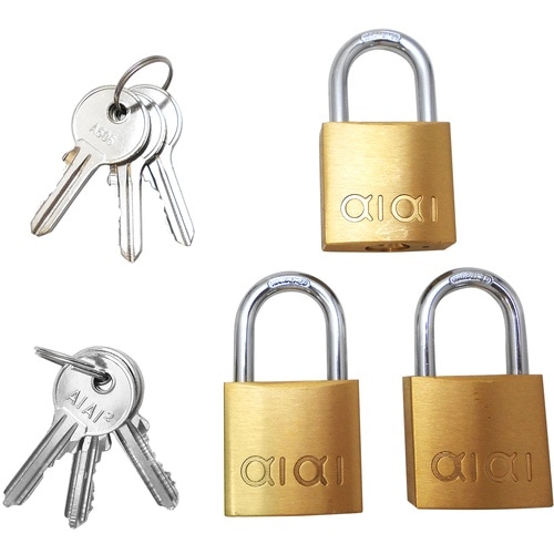 WAKI 南京錠同一キー IB−012 35MM