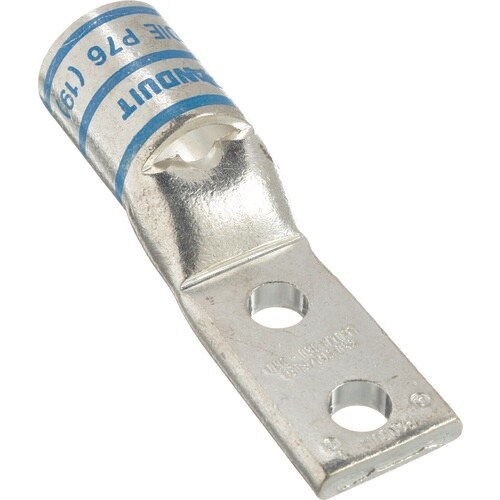 PANDUIT 銅製圧縮端子 2穴 幅細取付板 電