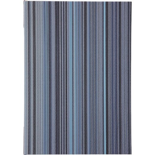 OP メニューファイル レザー調 A4 4頁 青