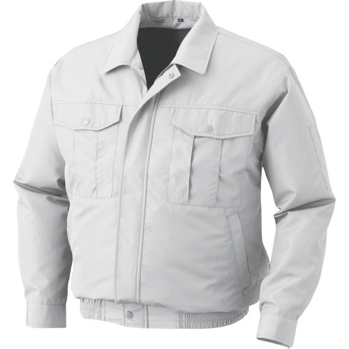 空調服 ポリエステル製ワークウェアのみ シルバー