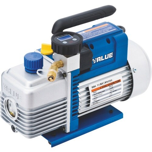 BBK 液晶デジタル真空計付小型真空ポンプ