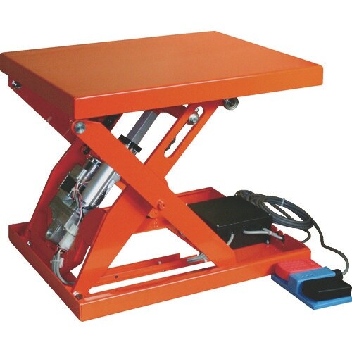 TRUSCO テーブルリフト150kg(電動Bねじ