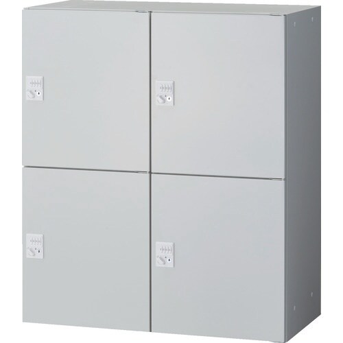 TRUSCO ユニット型壁面書庫 パーソナル2列2