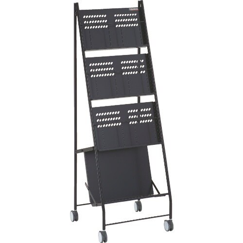 TRUSCO ブックラック付パンフレットスタンド2