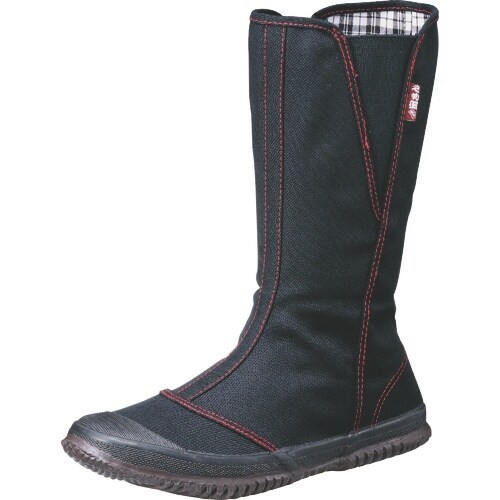 福山ゴム 寅さん 29 ブラック/レッド 25.5