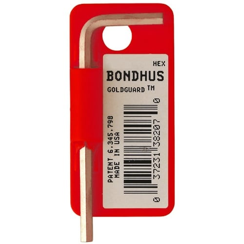 BONDHUS 六角L−レンチ ショート ゴールド