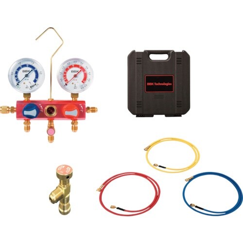 BBK R410Aマニホールドキット(ボールバルブ