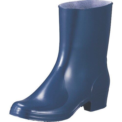 福山ゴム マロンブーツ P−C ネイビー 25.0