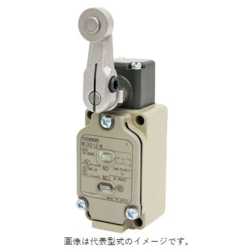 OMRON 2回路リミットスイッチ ローラー・レバ