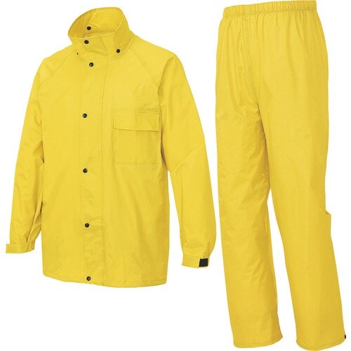アイトス レインスーツ Bー10 レモンイエロー