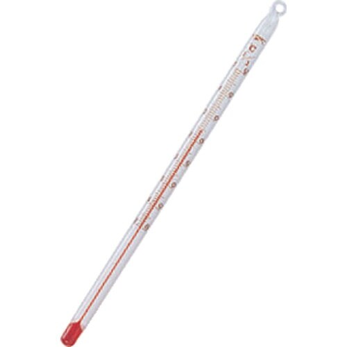 佐藤 アルコール棒状温度計 0ー100℃ 15cm