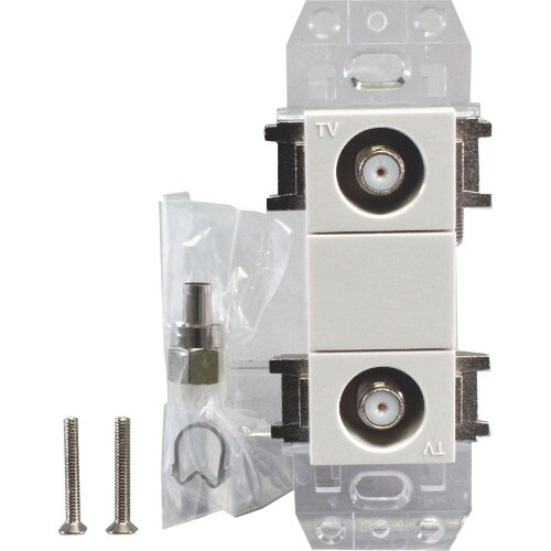 日本アンテナ 直列ユニット テレビ端子 2端子型