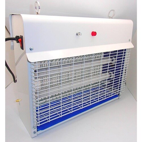 緑十字 熱中症予防対策商品 光触媒捕虫ランプ方式殺