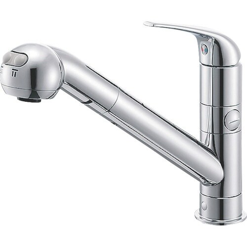 SANEI シングルワンホールスプレー分岐混合栓