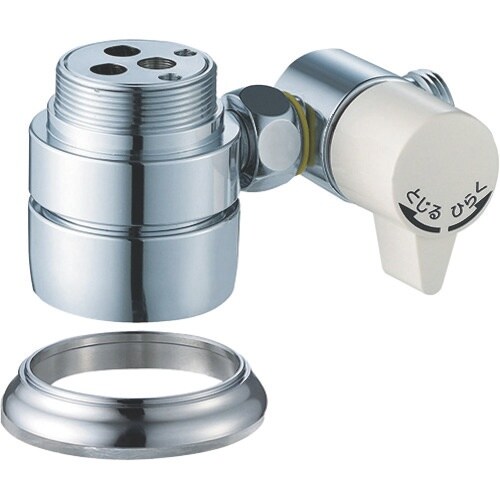 SANEI シングル混合栓用分岐アダプター