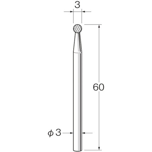 リューター ロングシャンク超硬カッター