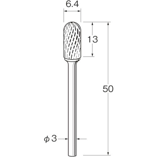 リューター チタンアルミナコーティング超硬カッター
