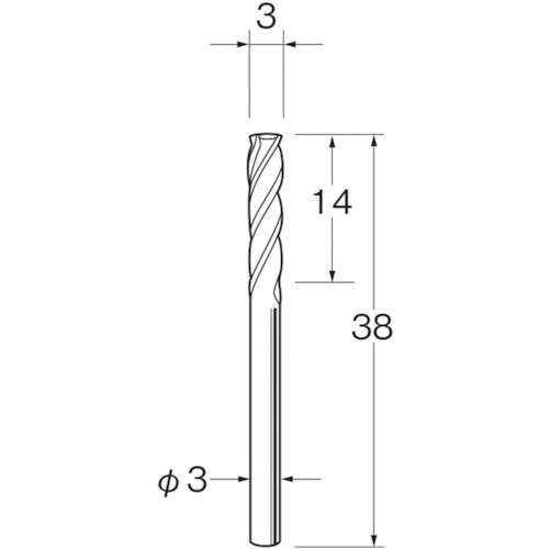 リューター 軽合金用超硬カッター