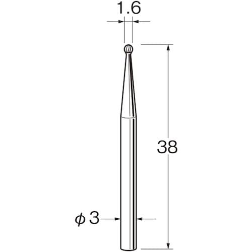 リューター チタンアルミナコーティング超硬カッター
