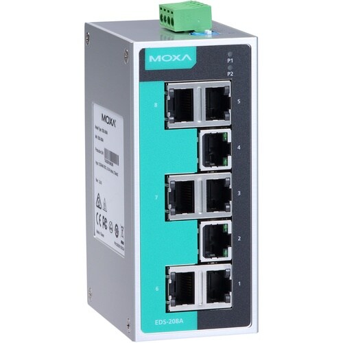 MOXA 8ポート(RJ45×8) アンマネージド