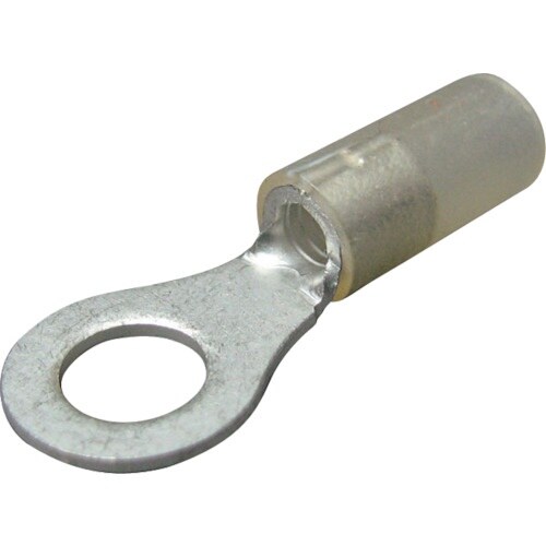 ニチフ 絶縁被覆付圧着端子(R形) 丸形 絶縁筒部