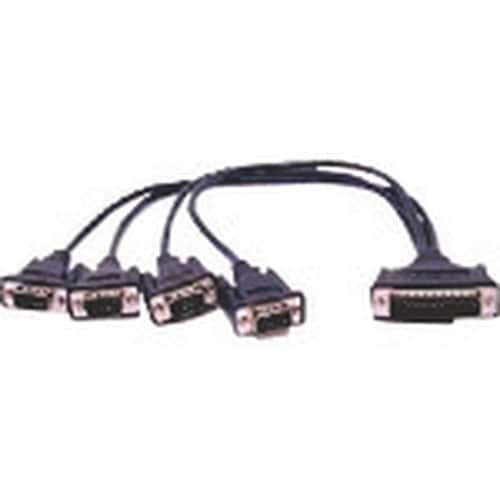 MOXA DB44オス/DB9オス×4 ケーブル