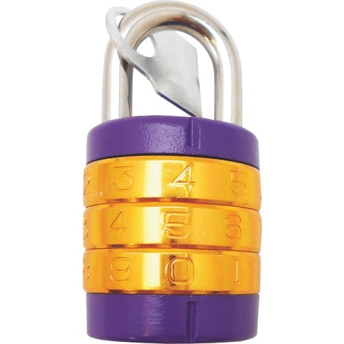 WAKI 丸文字合せ錠 28mm 3段