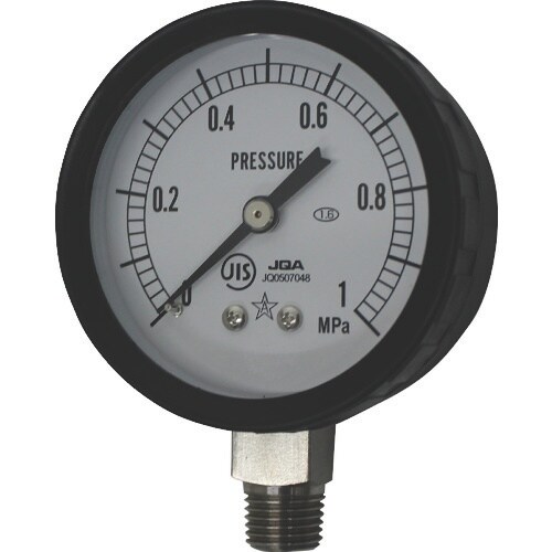 右下 ステンレス圧力計